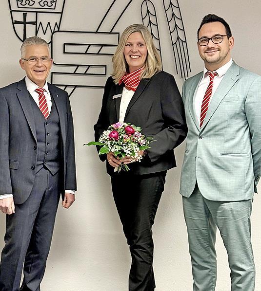 Von links: Roland Friedrich, Corinna Heim und Christopher Meindl.