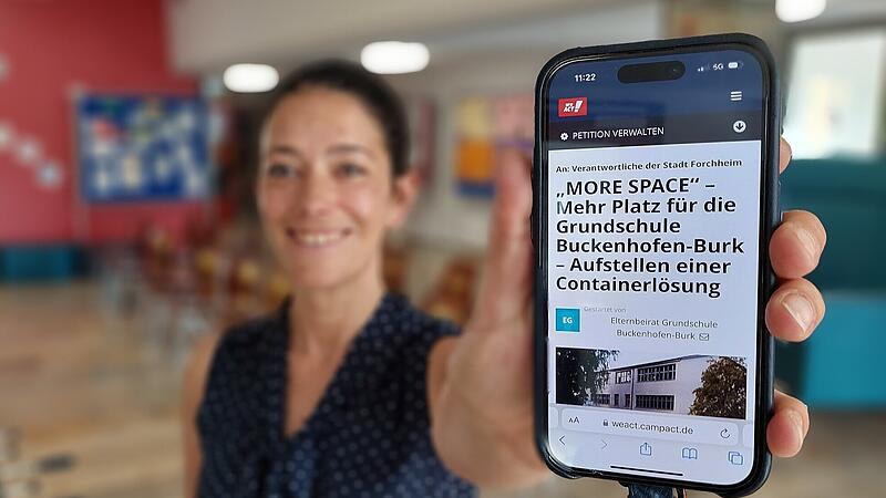 &bdquo;Wir bleiben dran!": Elternbeiratsvorsitzende Sandra Paolillo hofft, &uuml;ber die Petition gen&uuml;gend Druck auf die Stadt aus&uuml;ben zu k&ouml;nnen.