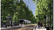 So könnte eine der Haltestellen der geplanten Stadt-Umland-Bahn, etwa in Erlangen, aussehen.