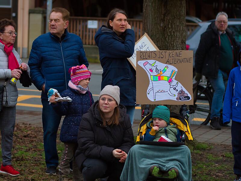 Demo f&uuml;r Demokratie in ForchheimDemo f&uuml;r Demokratie in Forchheim