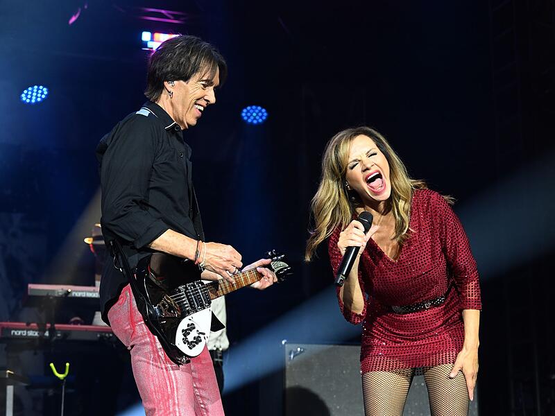 Konzert der Pop-Band Roxette in Deutschland