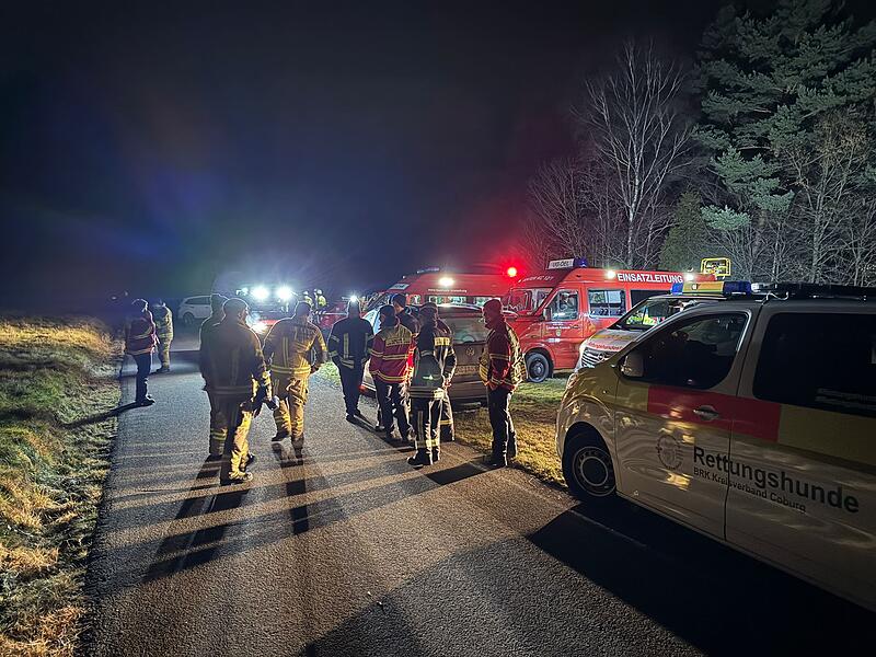 Mit zahlreichen Einsatzkr&auml;ften lief die Suche.