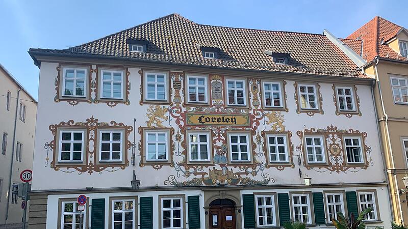 Die &bdquo;Loreley&ldquo; in der Herrngasse in Coburg &ouml;ffnet erst wieder am Mittwoch, 31. Mai.