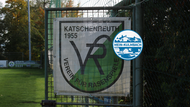Hinter dieser Tür liegt der Hauptplatz der Fußballer des VfR Katschenreuth.