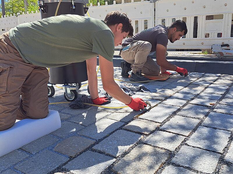 Flexystone im Einsatz in Coburg