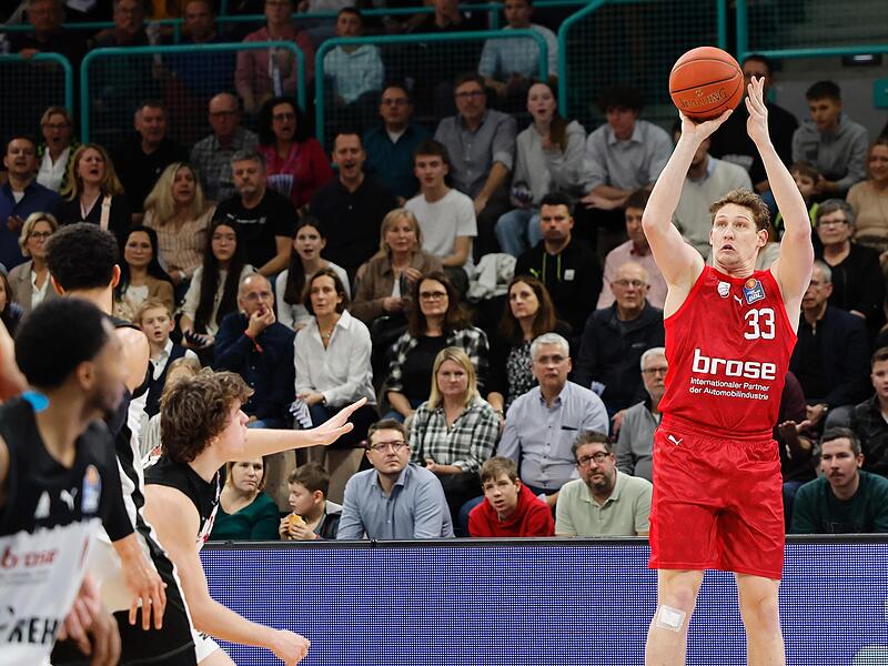 Mit seinen vier Dreiern hielt Patrick Heckmann sein Team lange Zeit im Spiel.