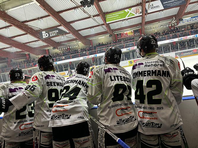 Alligators gegen Scorpions: Jubel nach dem 1:0