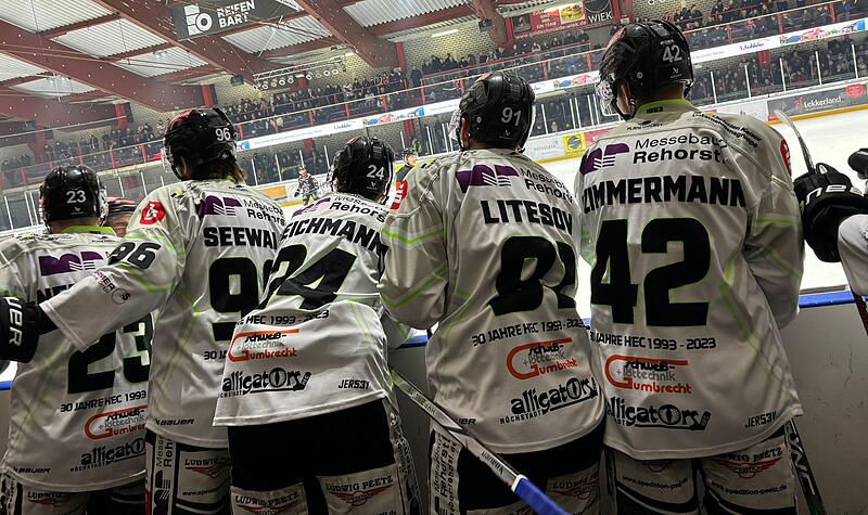 Alligators gegen Scorpions: Jubel nach dem 1:0