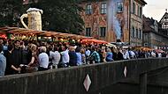 Gastro auf der Unteren Brücke? Bei der Sandkerwa geht’s.
