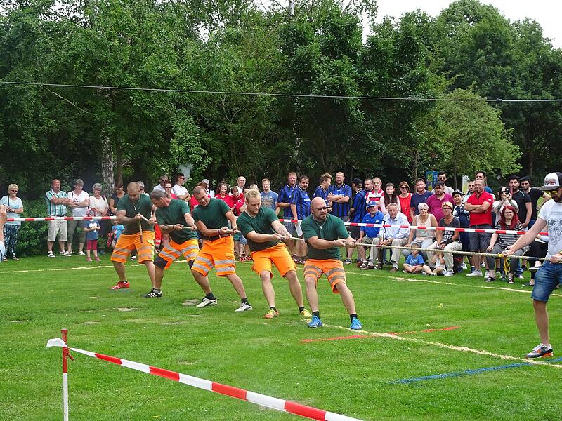 Der Tauzieh-Wettbewerb findet am Sonntag ab 14.30 Uhr bei Swing im Park in Neustadt bei Coburg statt.