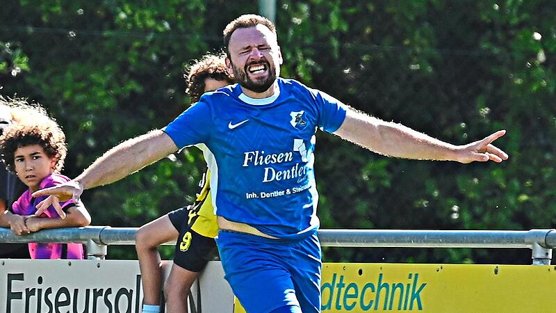 Sebastian Schleicher erzielte in der Nachspielzeit den 2:1-Siegtreffer für die SpVgg Zeckern. Sportfoto ZinkForchheim & Fränkische Schweiz Sebastian Schleicher erzielte in der Nachspielzeit den 2:1-Siegtreffer für die SpVgg Zeckern. Sportfoto ZinkForchheim & Fränkische Schweiz