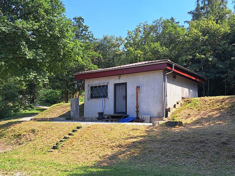 Der Hochbeh&auml;lter in Weingarts muss saniert werden.