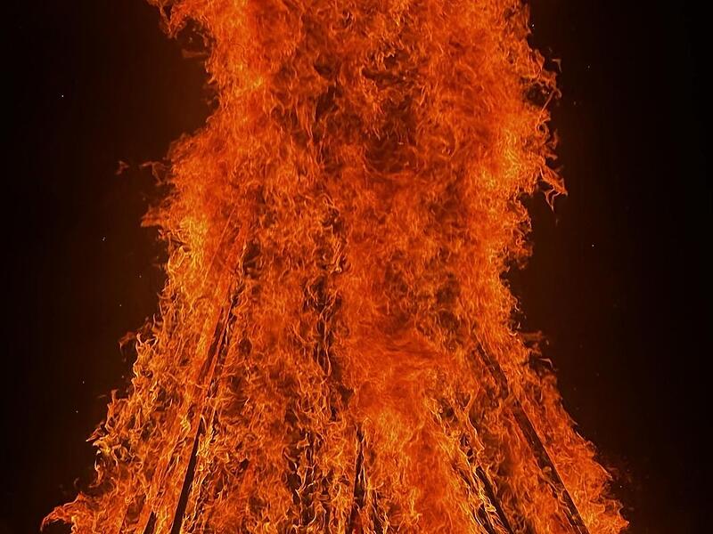 Johannisfeuer in Dechsendorf