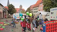 Bereits zum zehnten Mal findet das Kinderfest statt, das vom Altstadtverein Münnerstadt und vom Gewerbeverein Kaufhaus Mürscht organisiert wird.