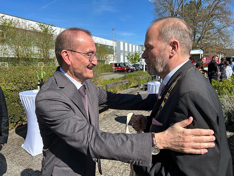Verabschiedung von B&uuml;rgermeister Bernd Reisenweber in Ebersdorf bei Coburg