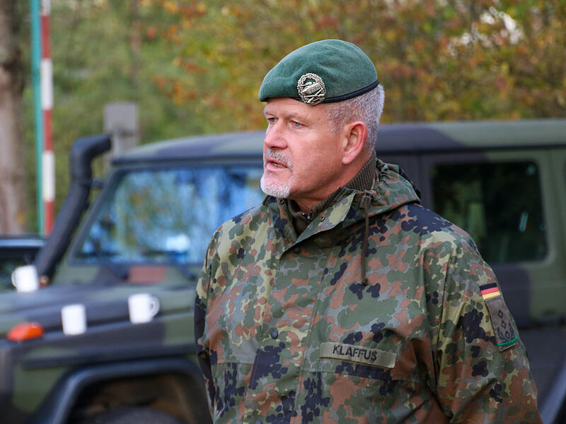 Übung Militärbeobachter der Vereinten Nationen: Oberst Werner Klaffus