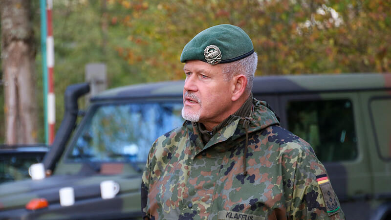 &Uuml;bung Milit&auml;rbeobachter der Vereinten Nationen: Oberst Werner Klaffus