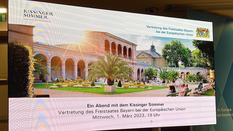 Werbung f&uuml;r Bad Kissingen und den Kissinger Sommer