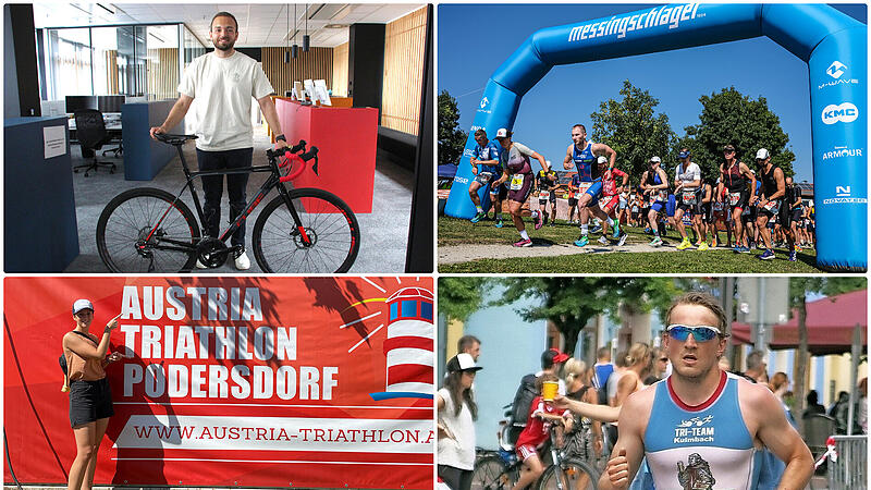 F&uuml;r die 60-Tage-Triathlon-Challenges unseres Reporters Max Danhauser gab es schon viel Unterst&uuml;tzung und viele wissenswerte Tipps. Der Wettkampf ist der Triathlon am 25. Mai in Ebing (re. oben).