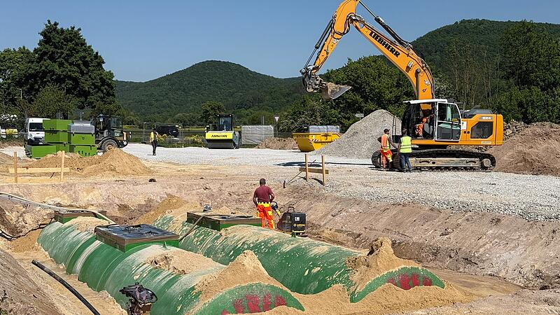 Baustelle Tankstelle EbermannstadtForchheim & Fr&auml;nkische Schweiz