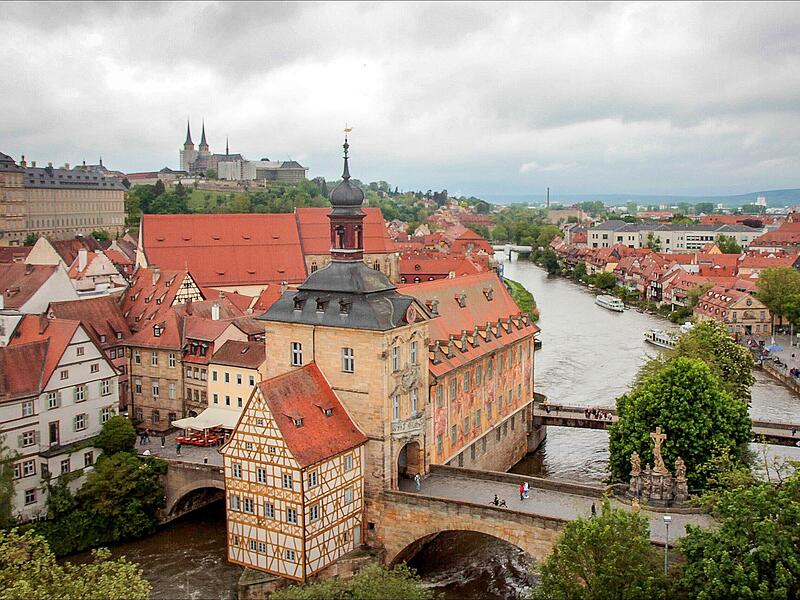 Weltkulturerbe Bamberg hat in der Historie viele Baudenkmäler in der