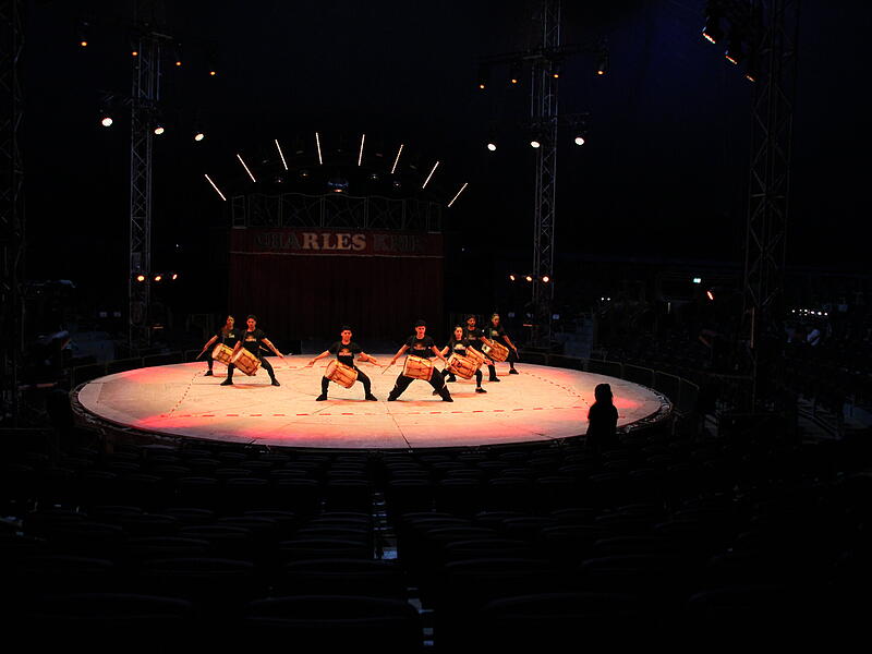 Blick hinter die Kulissen beim Zirkus Charles Knie