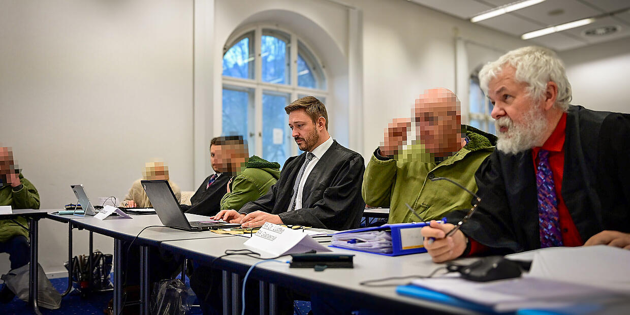 Prozess Bamberg Raubüberfall auf einer Baustelle