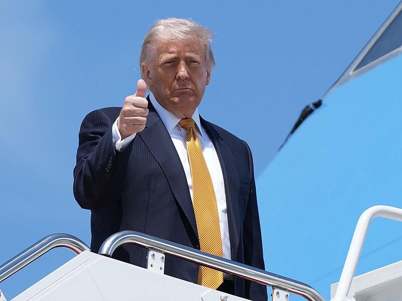 US-Pr&auml;sident Donald Trump reist nach China
