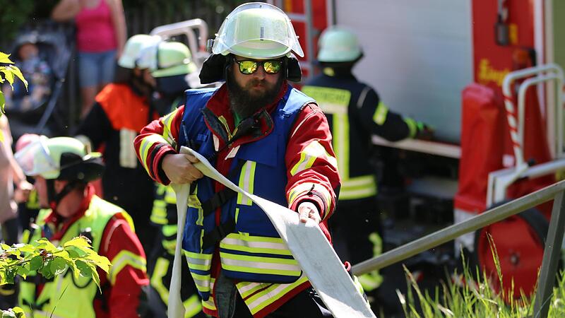 Das Zusammenspiel der Wehren klappte einwandfrei.
