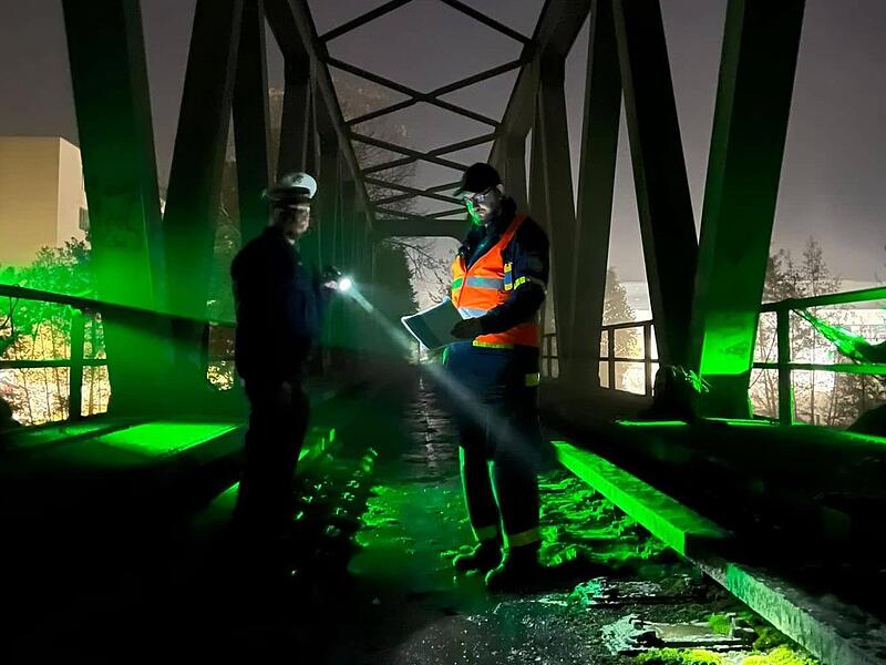 Bei den Übungen werden verschiedene Szenarien für den Ernstfall durchgespielt.Forchheim & Fränkische Schweiz
