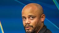 Pressekonferenz mit Kompany und Laimer