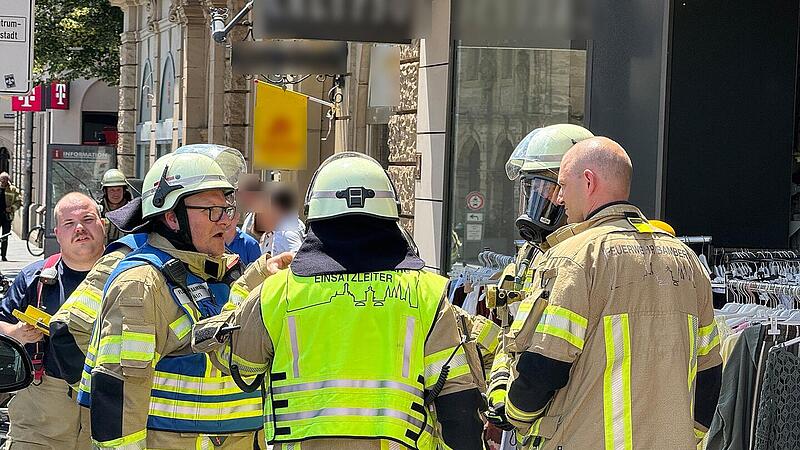 Bamberg: Feuerwehreinsatz in Gebäude an der Kettenbrücke Bamberg: Feuerwehreinsatz in Gebäude an der Kettenbrücke