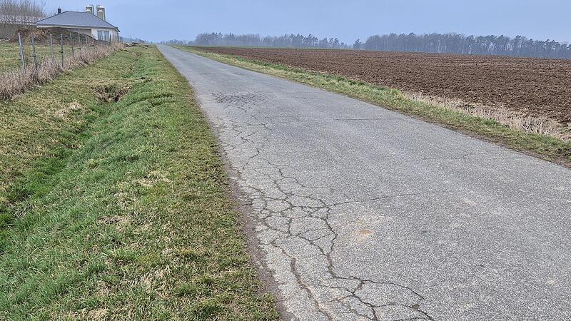Die Ortsverbindungsstra&szlig;e von Neudorf nach Ummersberg ist in einem schlechten Zustand. Jetzt fragte ein B&uuml;rger bei der B&uuml;rgerversammlung, wann sie saniert wird.