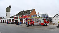 Für das neue Feuerwehrgerätehaus in Forchheim wurde Richtfest gefeiert.