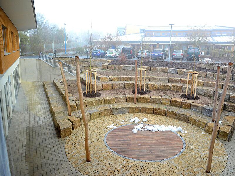 Das Amphitheater soll dann ab Frühjahr für Auftritte und Veranstaltungen genutzt werden.