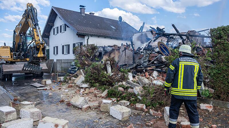 Mutma&szlig;liche Gasexplosion in Wohnhaus