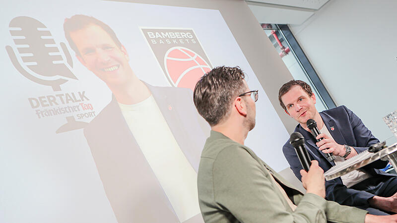 Philipp H&ouml;hne, Gesch&auml;ftsf&uuml;hrer der Bamberg Baskets, stellt sich den Fragen bei FT Sport - Der Talk