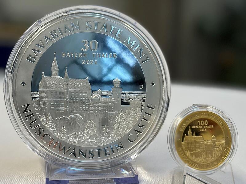 Bayern Thaler mit Schloss Neuschwanstein