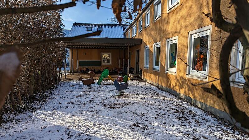Der Johann-Eck-Kindergarten ist im Gemeindehaus Goethestraße untergebracht. Ein Ersatzneubau ist dringend nötig, denn das Gebäude ist stark sanierungsbedürftig.