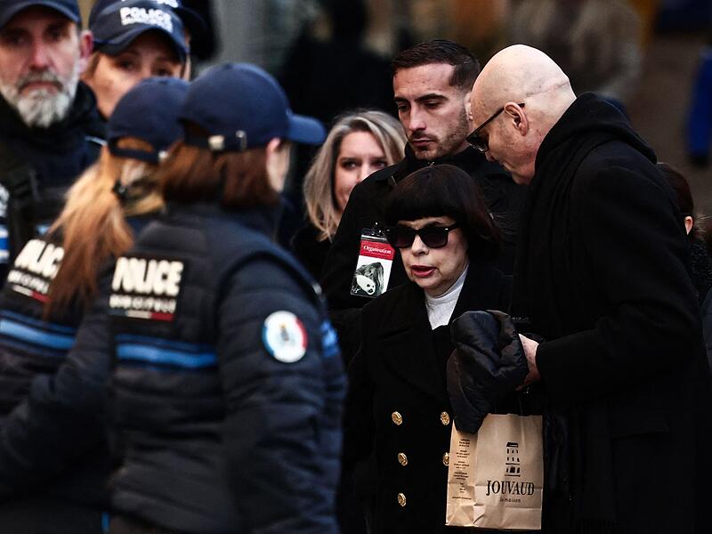 Beerdigung von franz&ouml;sischer Filmikone Brigitte Bardot