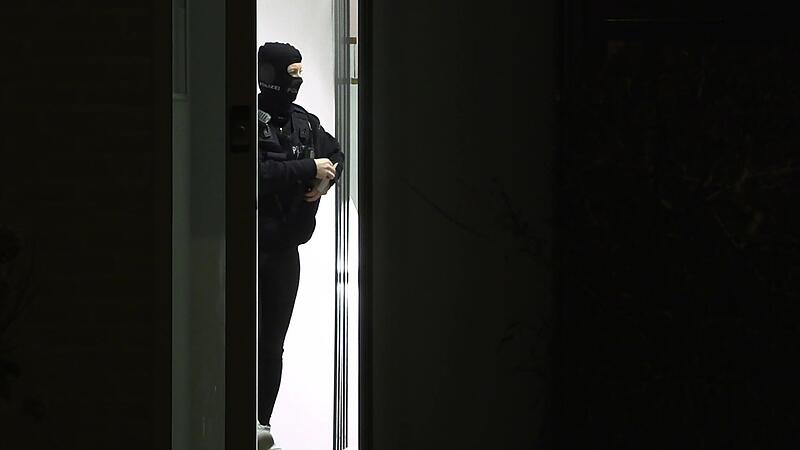 Einsatz des SEK am fr&uuml;hen Morgen