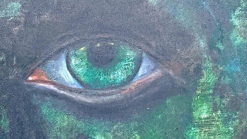 Ausschnitt aus einem Werk des Künstlers Achim Schöffel. Ausschnitt aus einem Werk des Künstlers Achim Schöffel.