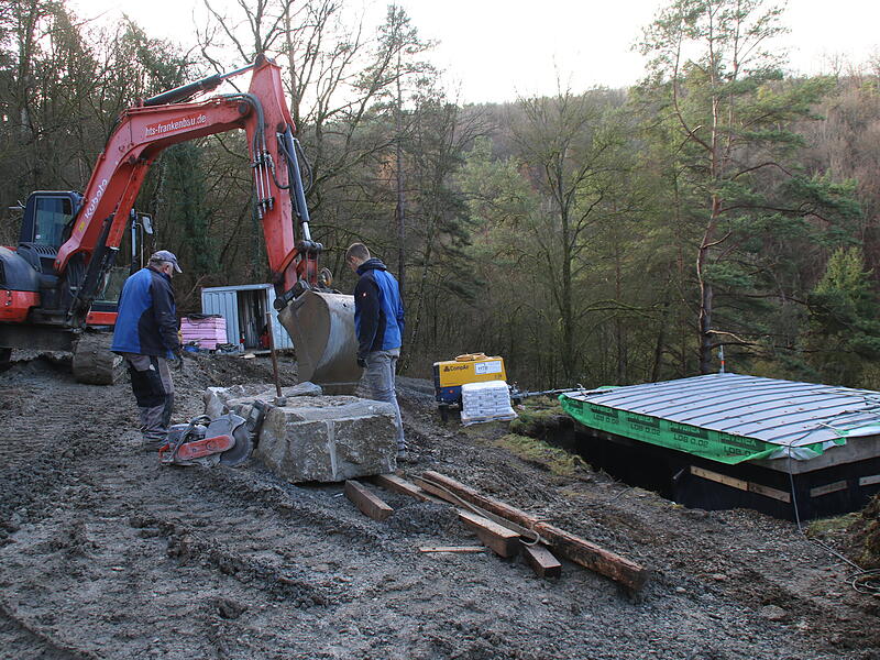 Au&szlig;enanlage des Hochbeh&auml;lters Sulzthal