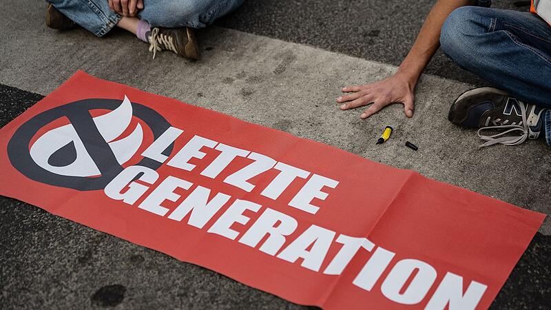 Banner &laquo;Letzte Generation&raquo;