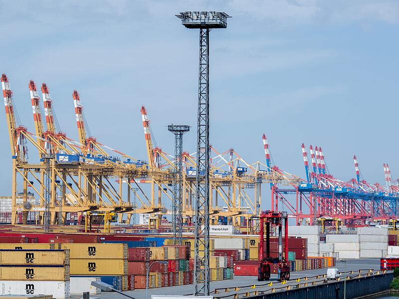 Containerterminal in Bremerhaven Containerterminal in Bremerhaven