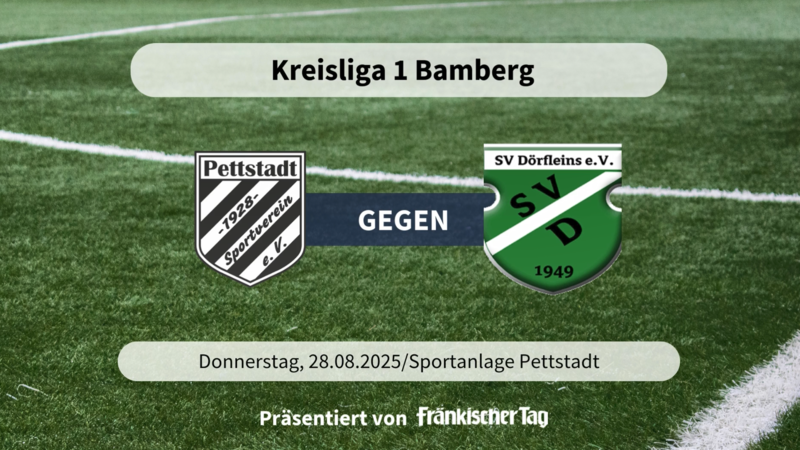 Die Partie SV Pettstadt vs. SV Dörfleins gibt es in unserer Video-Zusammenfassung.