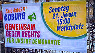 Auch die Koordinierungs- und Fachstelle der Partnerschaft f&uuml;r Demokratie ruft zur Demo am Sonntag auf.