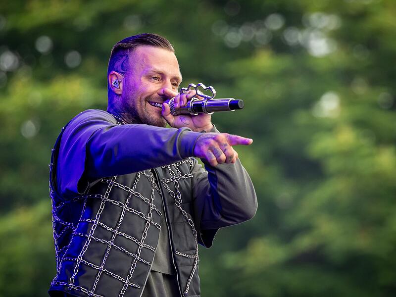 Der deutsche Rapper Kontra K