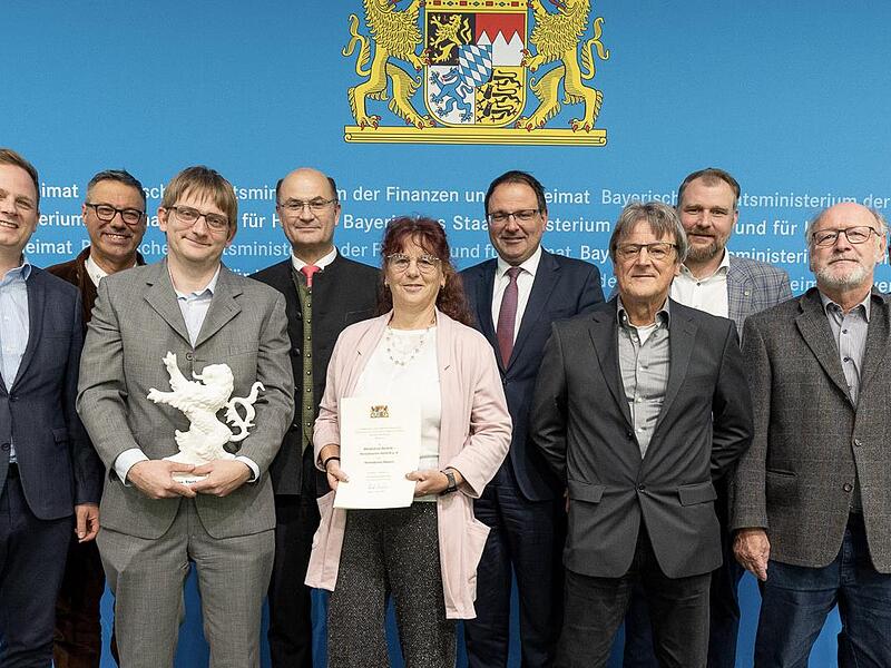 Die Delegation des Heimatvereins Heldritt.