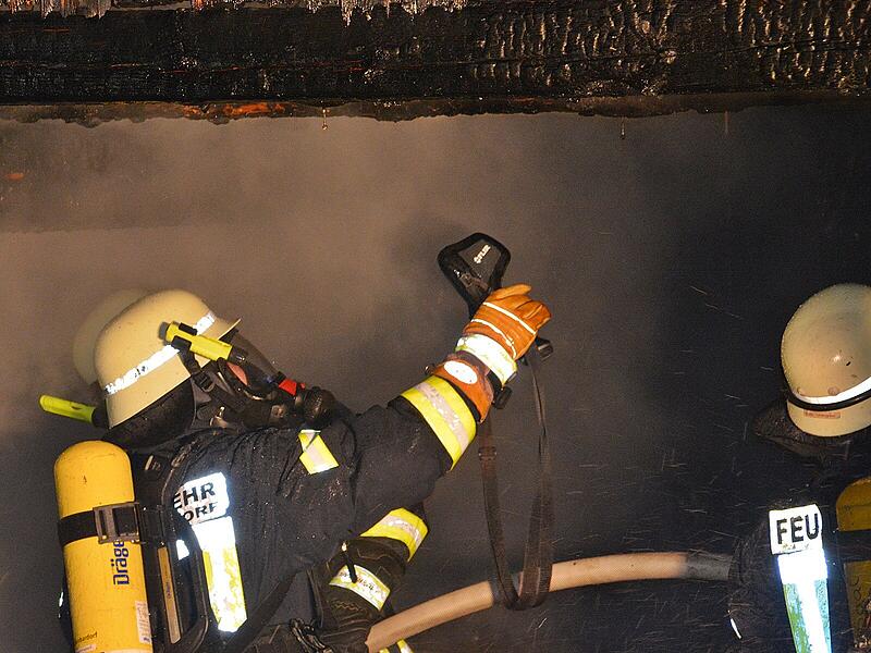 Großbrand in Großbardorf